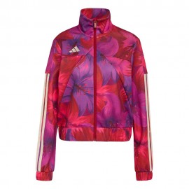 ADIDAS Felpa Palestra Rosso Donna