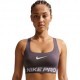 Nike Pro Reggiseno Sportivo Medium Support Grigio Donna
