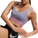 Nike Pro Reggiseno Sportivo Medium Support Lilla Donna
