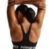Nike Pro Reggiseno Sportivo Medium Support Nero Donna