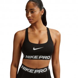 Pro Reggiseno Sportivo Medium Support nero