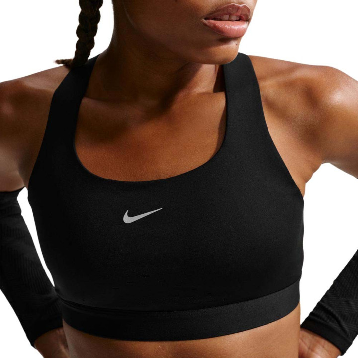 Nike Swift Reggiseno Sportivo Swift High Support Nero Donna