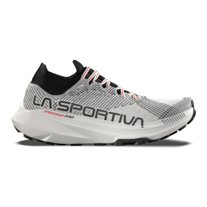 La Sportiva Prodigio Pro Bianco Nero - Scarpe Trail Running Uomo