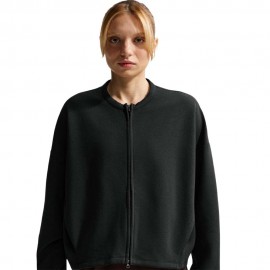 24.7 Impossiblysoft Felpa Palestra Girocollo Crop nero
