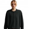 Nike 24.7 Impossiblysoft Felpa Palestra Girocollo Crop Nero Donna