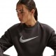 Nike Pro Felpa Palestra Girocollo Pro Grigio Donna