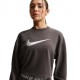 Nike Pro Felpa Palestra Girocollo Pro Grigio Donna