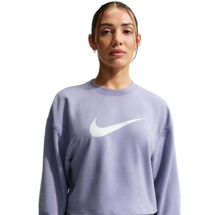 Nike Pro Felpa Palestra Girocollo Pro Lilla Donna