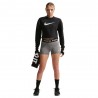 Nike Pro Felpa Palestra Girocollo Pro Nero Donna