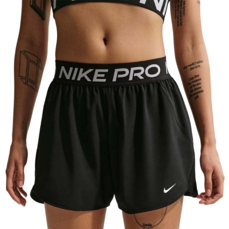 Nike Pro Shorts Sportivi Nero Donna