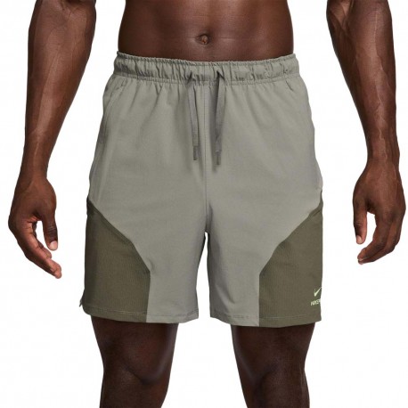Nike Pro Training Shorts Sportivi Verde Olive Uomo