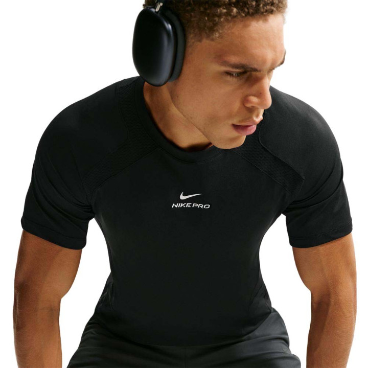 Nike Pro Training Maglietta Palestra Comp Nero Uomo