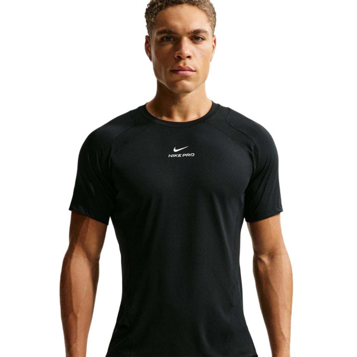 Nike Pro Training Maglietta Palestra Comp Nero Uomo