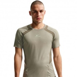 Nike Pro Training Maglietta Palestra Comp Verde Uomo