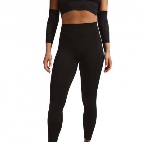 Nike Pro Leggings Palestra Tight Pro Seamless Nero Donna