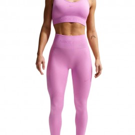 Nike Pro Leggings Palestra Tight Seamless Rosa Donna