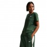 Nike Sportswear Club Essentials T-Shirt Verde Donna