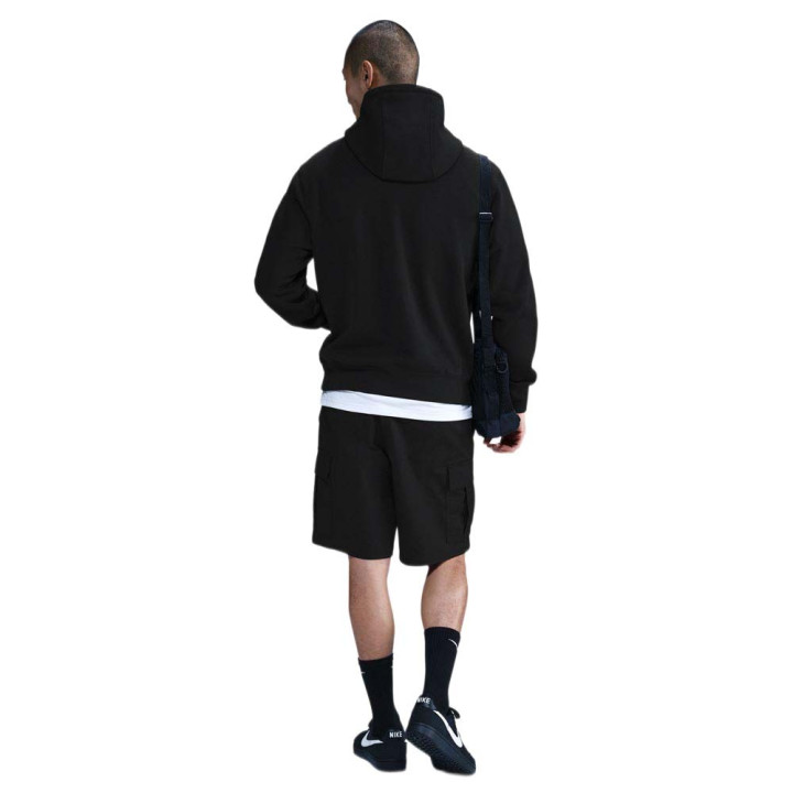 Nike Sportswear Club Felpa Con Cappuccio Nero Uomo