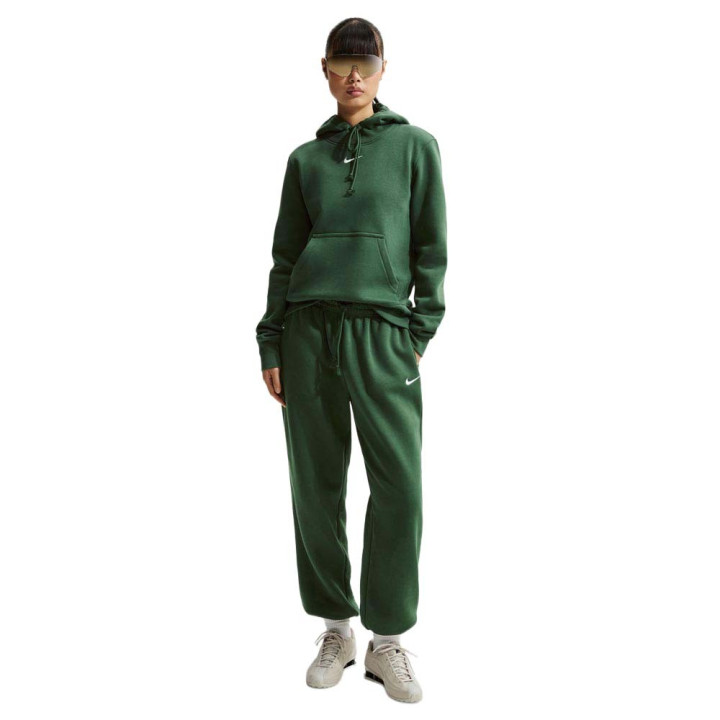 Nike Sportswear Phoenix Pantaloni Con Polsino Verde Donna