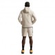 Nike Tech Felpa Con Cappuccio Beige Uomo