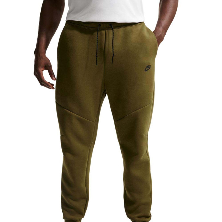 Nike Tech Pantaloni Con Polsino Verde Uomo