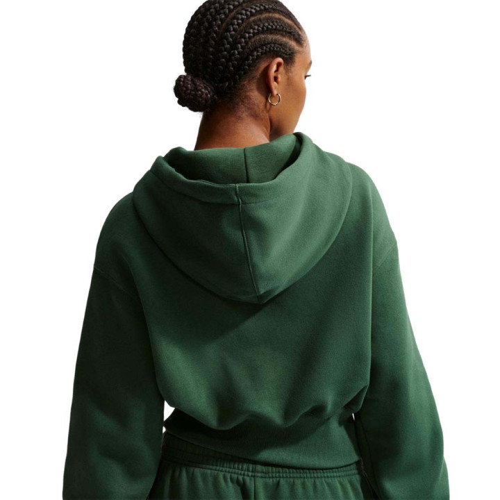 Nike Sportswear Phoenix Felpa Con Cerniera Verde Donna