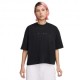 Nike Sportswear Cropped T-Shirt Nero Donna