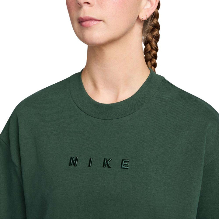 Nike Sportswear Cropped T-Shirt Verde Donna