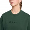 Nike Sportswear Cropped T-Shirt Verde Donna
