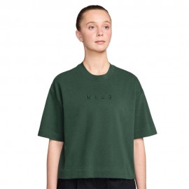 Sportswear Cropped T-Shirt verde