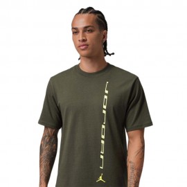 Nike Jordan Sport T-Shirt Crossover Verde Uomo
