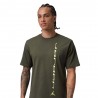 Nike Jordan Sport T-Shirt Crossover Verde Uomo