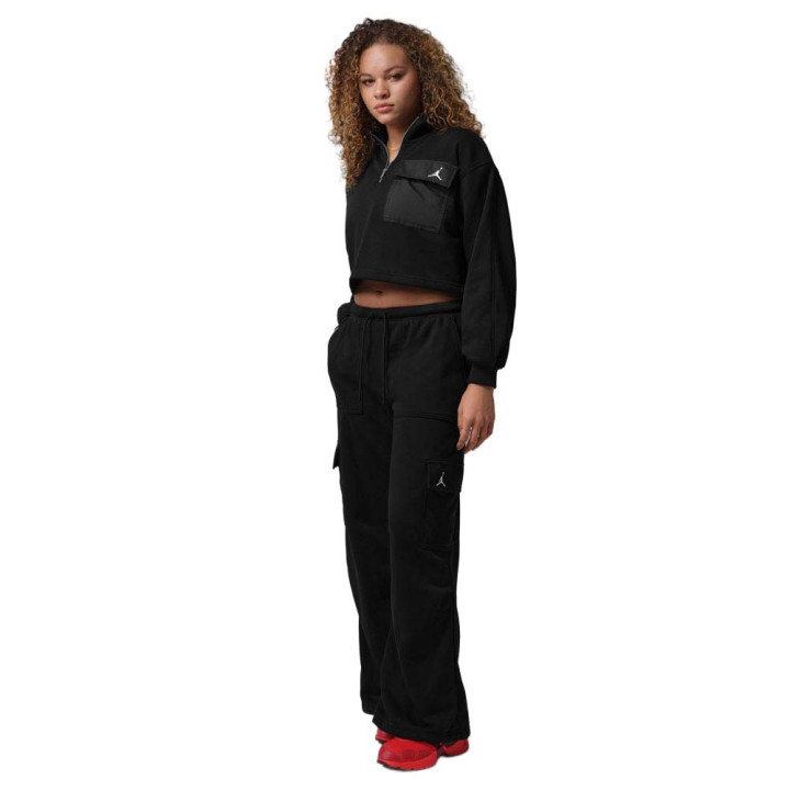 Nike Jordan Brooklyn Panta Cargo Nero Donna