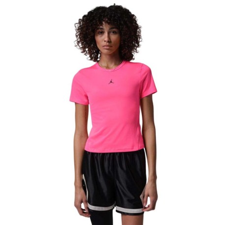 Nike Jordan Sport Essentials T-Shirt Fuxia Donna