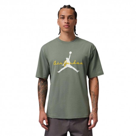 Nike Jordan Brooklyn T-Shirt Verde Uomo