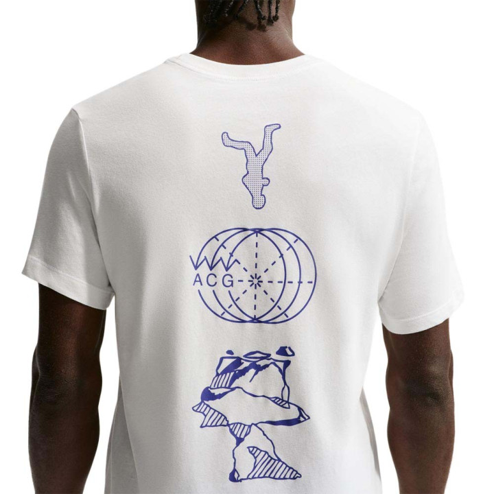 Nike Acg T-Shirt Dri Fit Bianco  Uomo