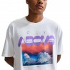 Nike Sportswear T-Shirt Logo Graphic Bianco Uomo