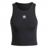 ADIDAS Originals Essentials Top Trefoil Nero Donna