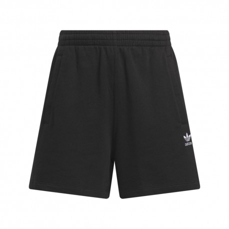 ADIDAS Originals Essentials Shorts Logo Piccolo Nero Donna