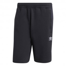 ADIDAS Originals Trefoil Essentials Shorts Logo Piccolo Nero Uomo