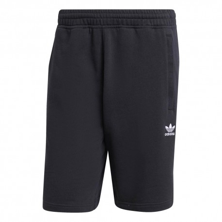 ADIDAS Originals Trefoil Essentials Shorts Logo Piccolo Nero Uomo