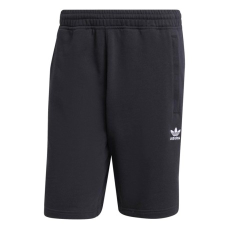 ADIDAS Originals Trefoil Essentials Shorts Logo Piccolo Nero Uomo