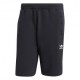 ADIDAS Originals Trefoil Essentials Shorts Logo Piccolo Nero Uomo