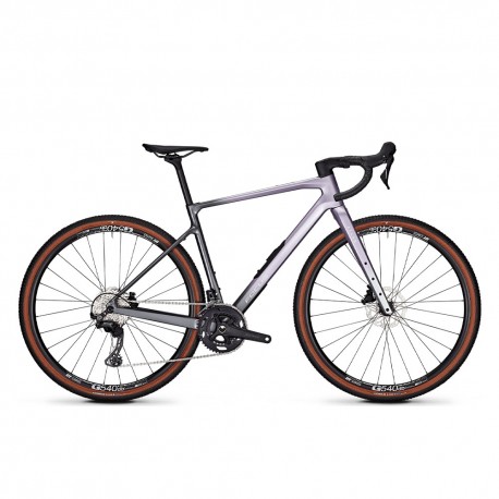 Focus Atlas 8.7 Grx820 2X12V Lavender Steelgrey - Bici Gravel