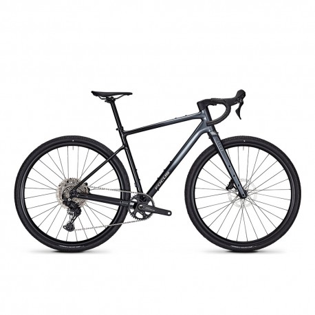 Focus Atlas 6.7 Cues U6030 1X11V Steelgrey Black - Bici Gravel
