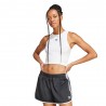 ADIDAS Originals Essentials Top Trefoil Bianco Donna