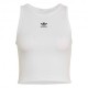 ADIDAS Originals Essentials Top Trefoil Bianco Donna