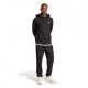 ADIDAS Originals Trefoil Essentials Felpa Con Cappuccio Logo Piccolo Nero Uomo