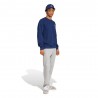 ADIDAS Originals Trefoil Essentials Felpa Girocollo Logo Piccolo Blu Uomo