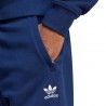 ADIDAS Originals Trefoil Essentials Pantaloni Con Polsino Logo Piccolo Blu Uomo